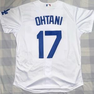 Shohei Ohtani Dodger (M) Home Jersey Medium Men White